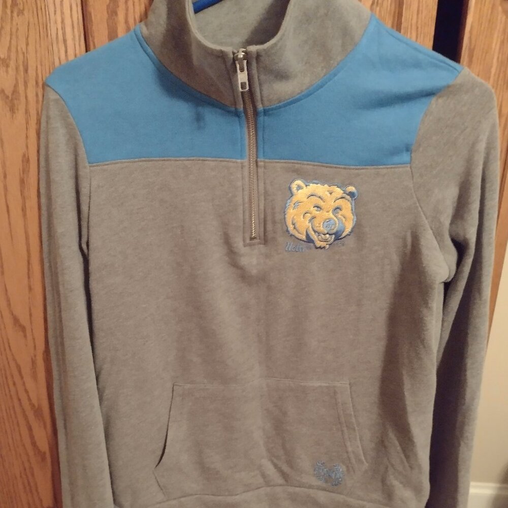 UCLA Victoria's Secret PINK 1/4 zip sweatshirt